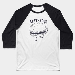 Fast-Food Baseball T-Shirt